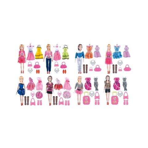 Power Joy Leila Trendy Doll Set Multicolour 30cm