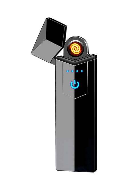 Buy Generic USB Rechargeable Electric Lighter Black 82 X 24 X 7mm Online Automotive on Carrefour UAE