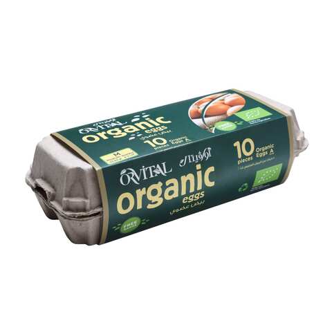 Orvital Organic Medium Brown Eggs 10 PCS