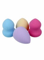 Buy Sankuwen 4-Piece Flawless Makeup Blender Foundation Puff - Multicolour in UAE