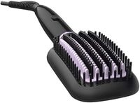 PHILIPS BHH880/10 Heated Straightening Brush with Thermo-protect Technology (Black)