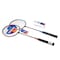 Supreme Sports Badminton Racket with Shuttlecock Set Multicolour 5 PCS