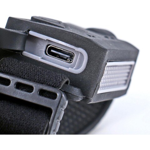 Suntech Induction Sensor USB Head Lamp Black