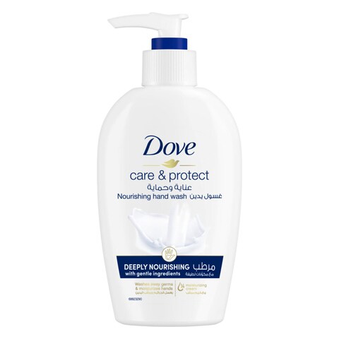 dove soap hand