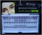 Buy Pritty Eyelashes - Flare 5 Ply Short, Black- 1 Pc in Saudi Arabia