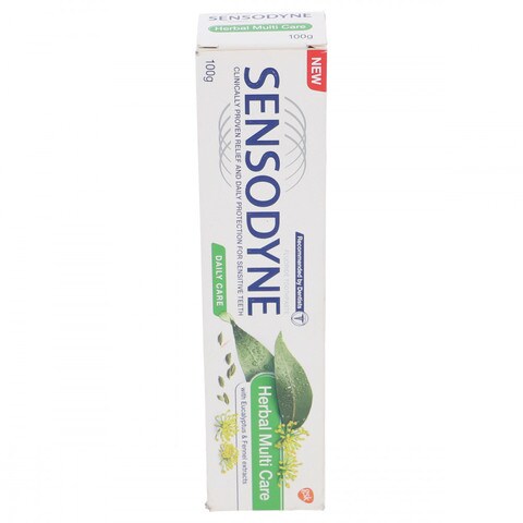 Sensodyne Daily Care Herbal Multi Care Fluoride Tooth Paste 100 gr