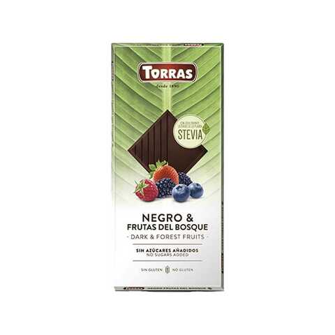 Torras Sugar Free And Gluten Free Forest Fruit Chocolate 125g