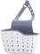 SKY-TOUCH Sink Caddy Sponge Holder,Portable Suction Cup Sink Shelf Hanging Bag Basket Organizer for Kitchen Bathroom
