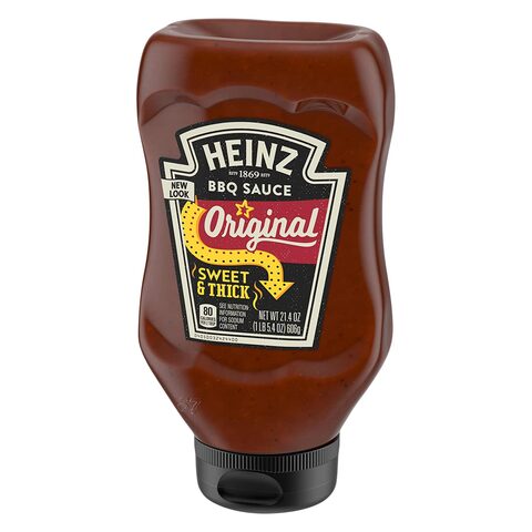Heinz Barbeque Sauce Original Classic Sweet And Thick 606g