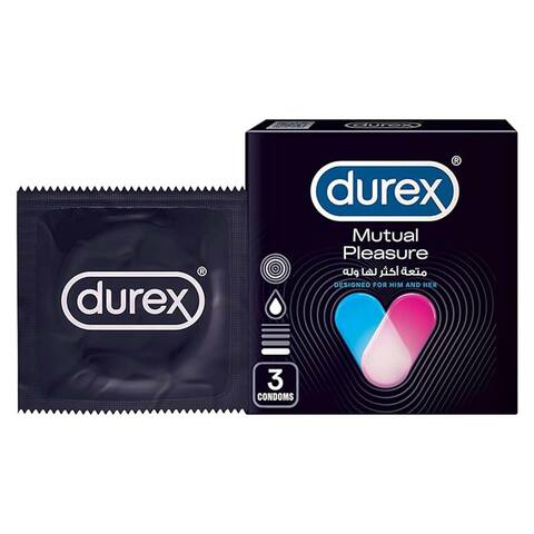 Durex Condom Mutual Pleasure - 3 Pieces