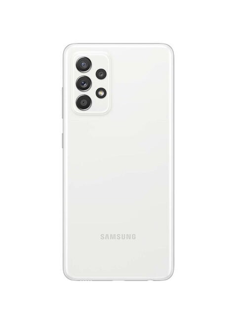 هاتف جالاكسي A52s يدعم تقنية 5G ثنائي الشريحة بذاكرة رام 8 جيجابايت وذاكرة داخلية 128 جيجابايت- إصدار الشرق الأوسط اللون أبيض أوسوم