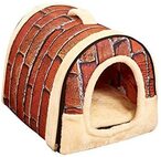 Buy Generic Portable Soft Sided Indoor Small Dog Or Cat Convertible Pet House-Size M in UAE