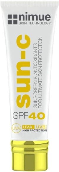 Nimue Skin Technology Sun-C SPF 40 UVA/UVB High Protection Suncreen &amp; Antioxidant 60ml / 2.0 Fl. Oz.