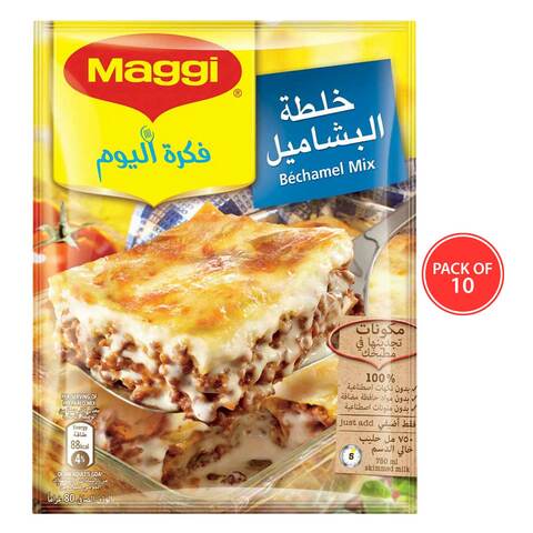 Maggi Bechamel Mix 80 Gram 10 Pieces