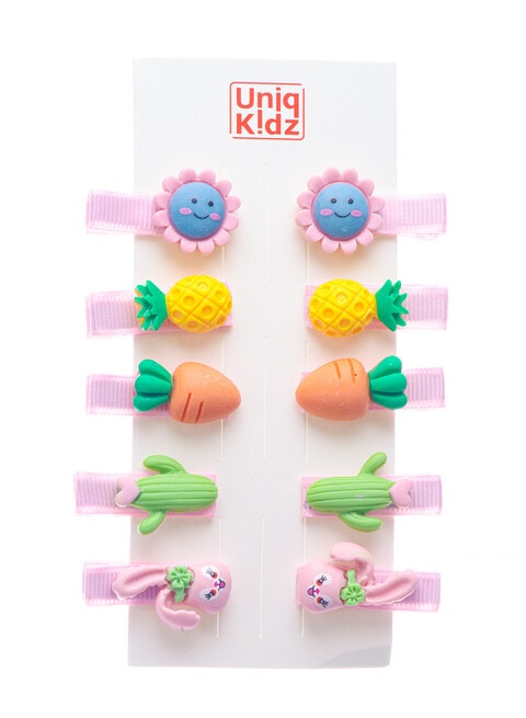 Baby Girls Hair Clip Pack of 10