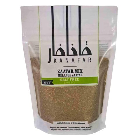Kanafar Salt Free Seed Zaatar Mix 200g