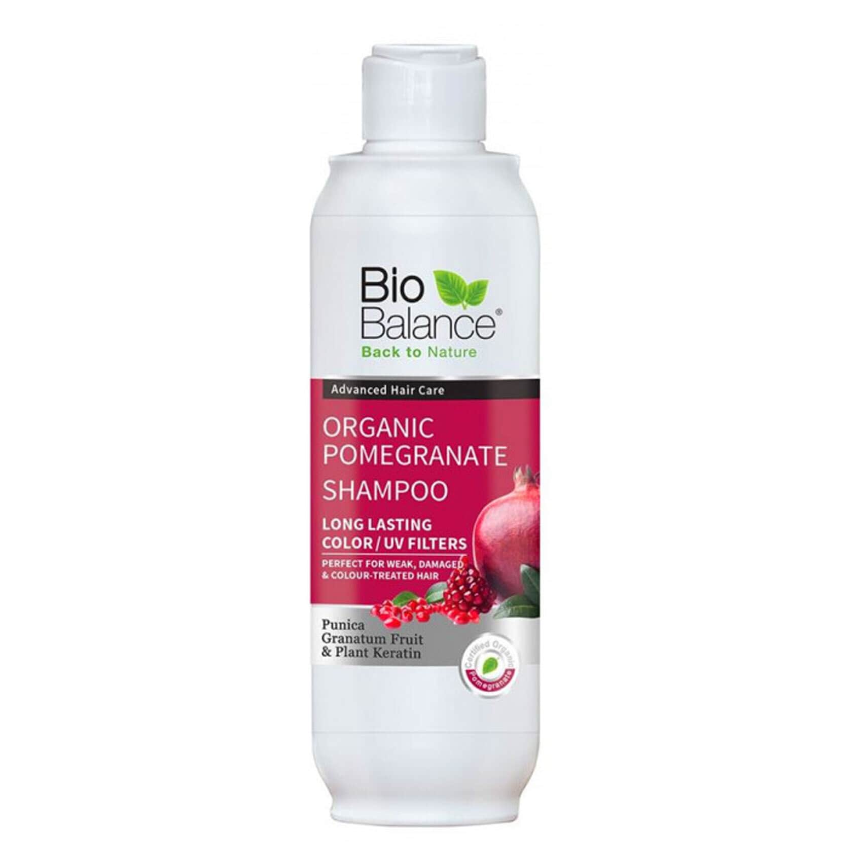 Buy Bio Balance Organic Pomegranate Shampoo 330ml Online - Shop Beauty &  Personal Care on Carrefour UAE