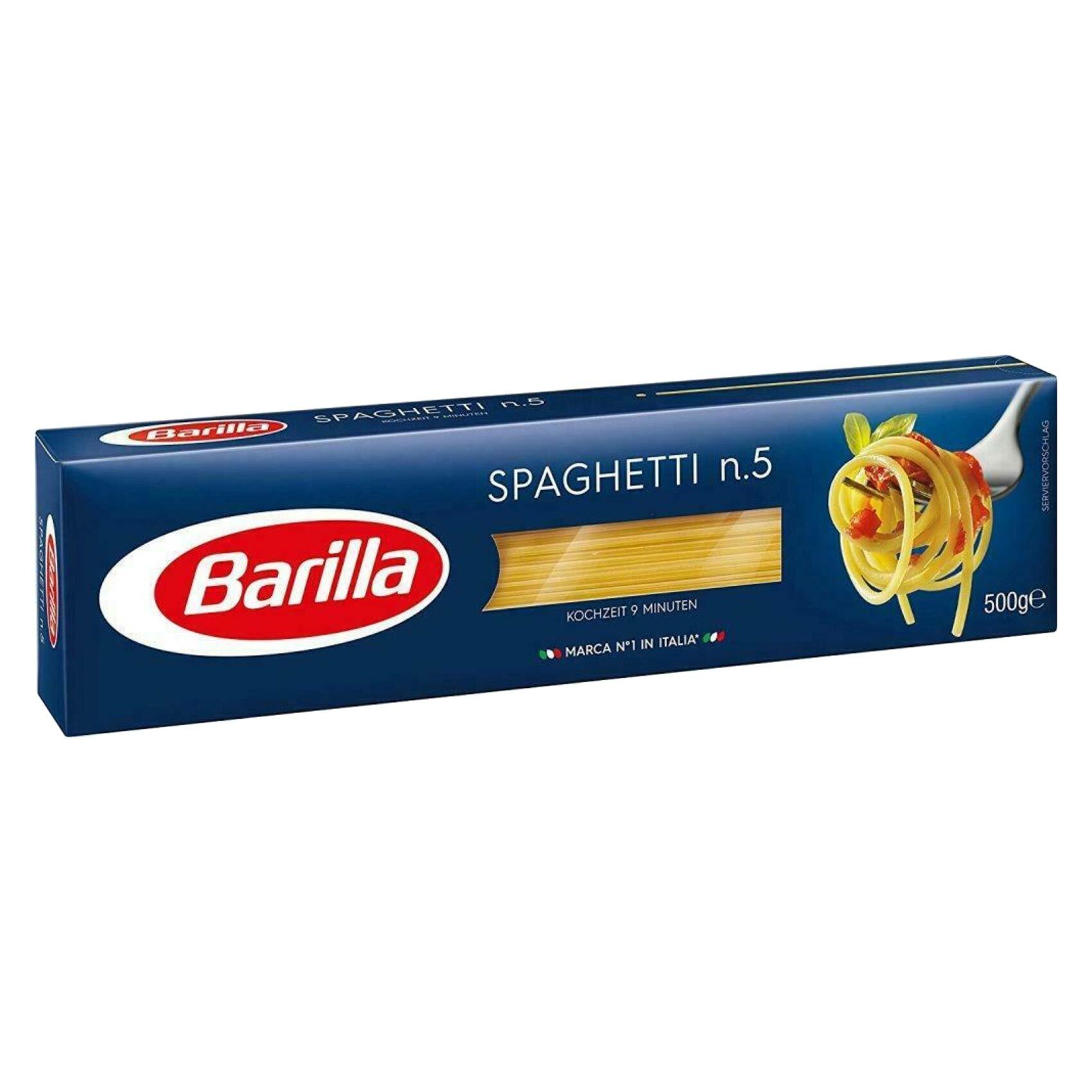 Buy Barilla Spaghettoni N.5 Pasta 500g Online Shop Food Cupboard on