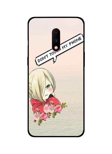 Buy Theodor - Protective Case Cover For Oneplus 7 Dont Touch My Phone  Online - Shop Smartphones, Tablets & Wearables on Carrefour UAE