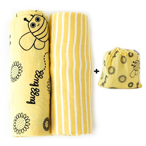 Bee swaddle sales