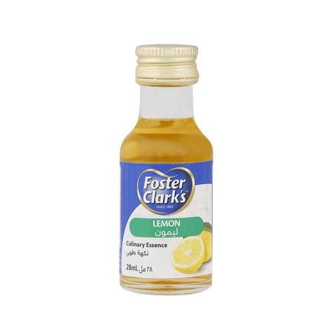 Buy Foster Clarks Lemon Culinary Essence 28ml in Saudi Arabia