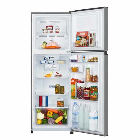 Toshiba Fridge GR-A33US 290 Litees Silver (Plus Extra Supplier&#39;s Delivery Charge Outside Doha)