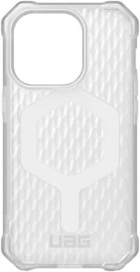 Urban Armor Gear Designed For iPhone 14 Pro Case, 6.1&quot; Essential Armor Built-In Magnet Compatible With Magsafe Charging Ultra Thin Ergonomic Translucent Protective Cover, Clear Frosted Ice