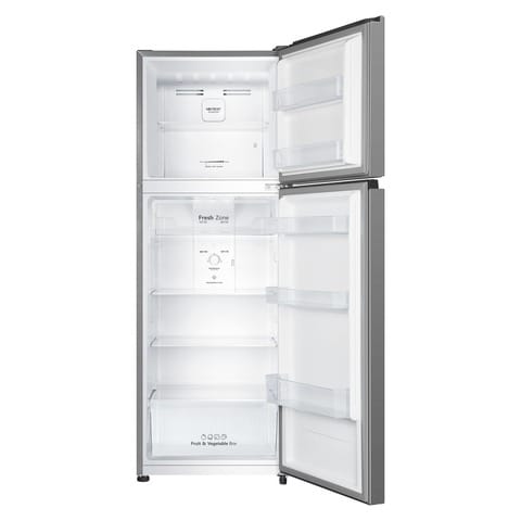 Hisense 325L Net Capacity Double Door Top Mount Refrigerator Silver RT418N4ASU