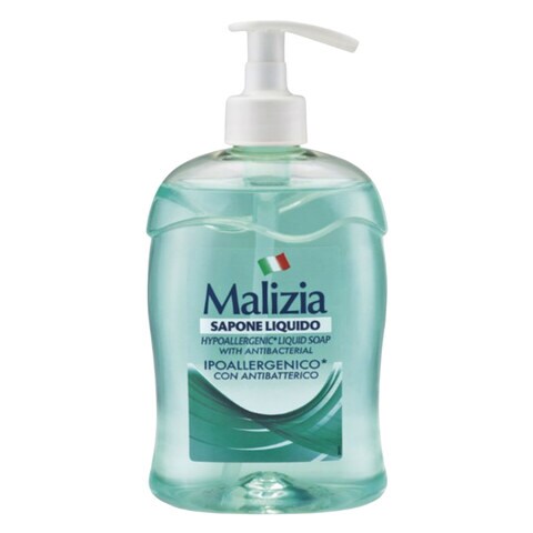 Malizia Antibacterial Hypoallergenic Liquid Soap 500ml
