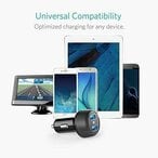 Buy Anker Ultra-Compact 24W 2-Port Car Charger Powerdrive 2 Elite With Poweriq Technology For iPhone 7 / 6S / Plus, Ipad Air 2 / Mini 3, Galaxy S Series, Note Series, Lg, Nexus, Htc And More in Saudi Arabia