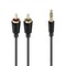 Hama 3.5mm to 1.5mm Plug Audio Cable Black