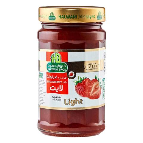 Halwani Bros Jam Light Strawberry - 380 gram