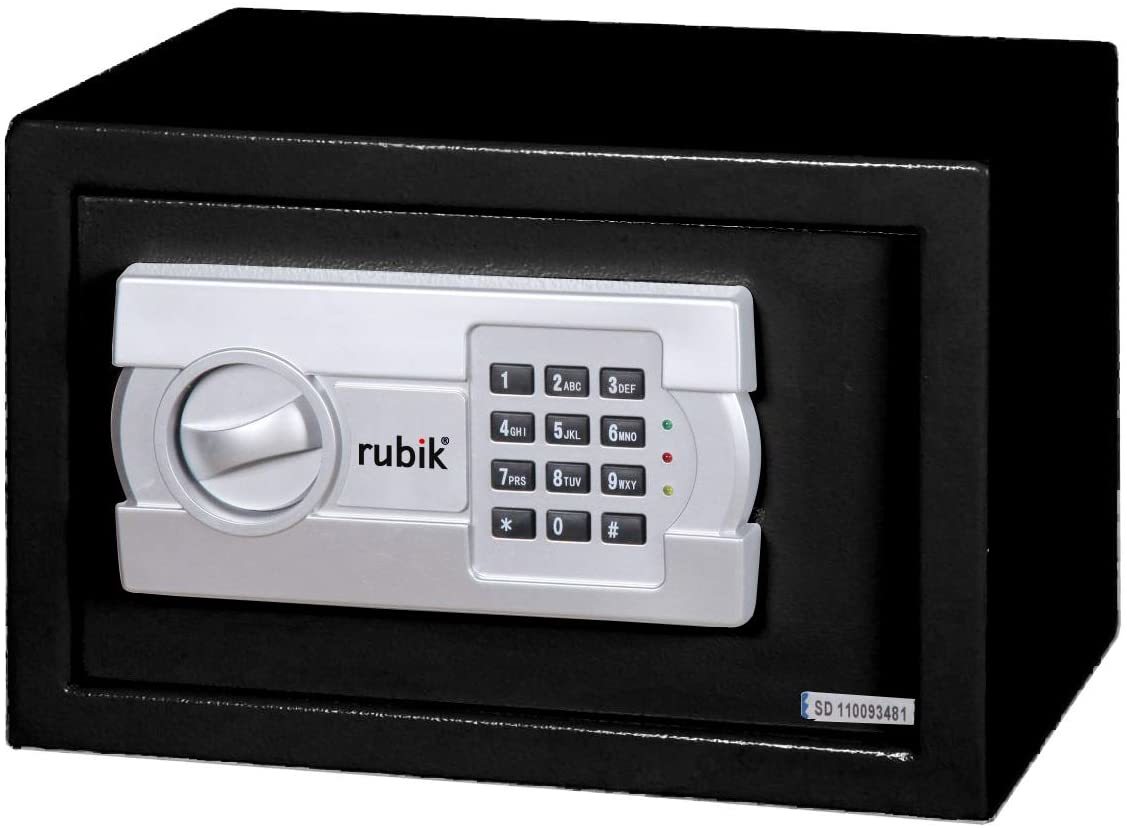 Buy Digital Safe Box Black (20x31x20cm) Online Shop Home & Garden