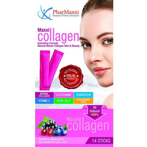 Pharmaxxi Maxxi Collagen Sticks For Skin And Beauty, 140 Gm
