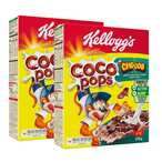 Buy Kelloggs Coco Pops Chocos Cereal 375g Pack of 2 in UAE