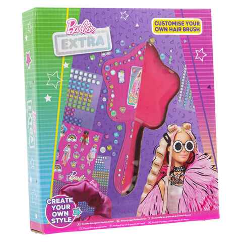 Barbie hair store brush set