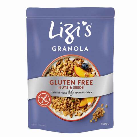 Lizi&#39;s Gluten Free Nut And SeedsGranola 400g
