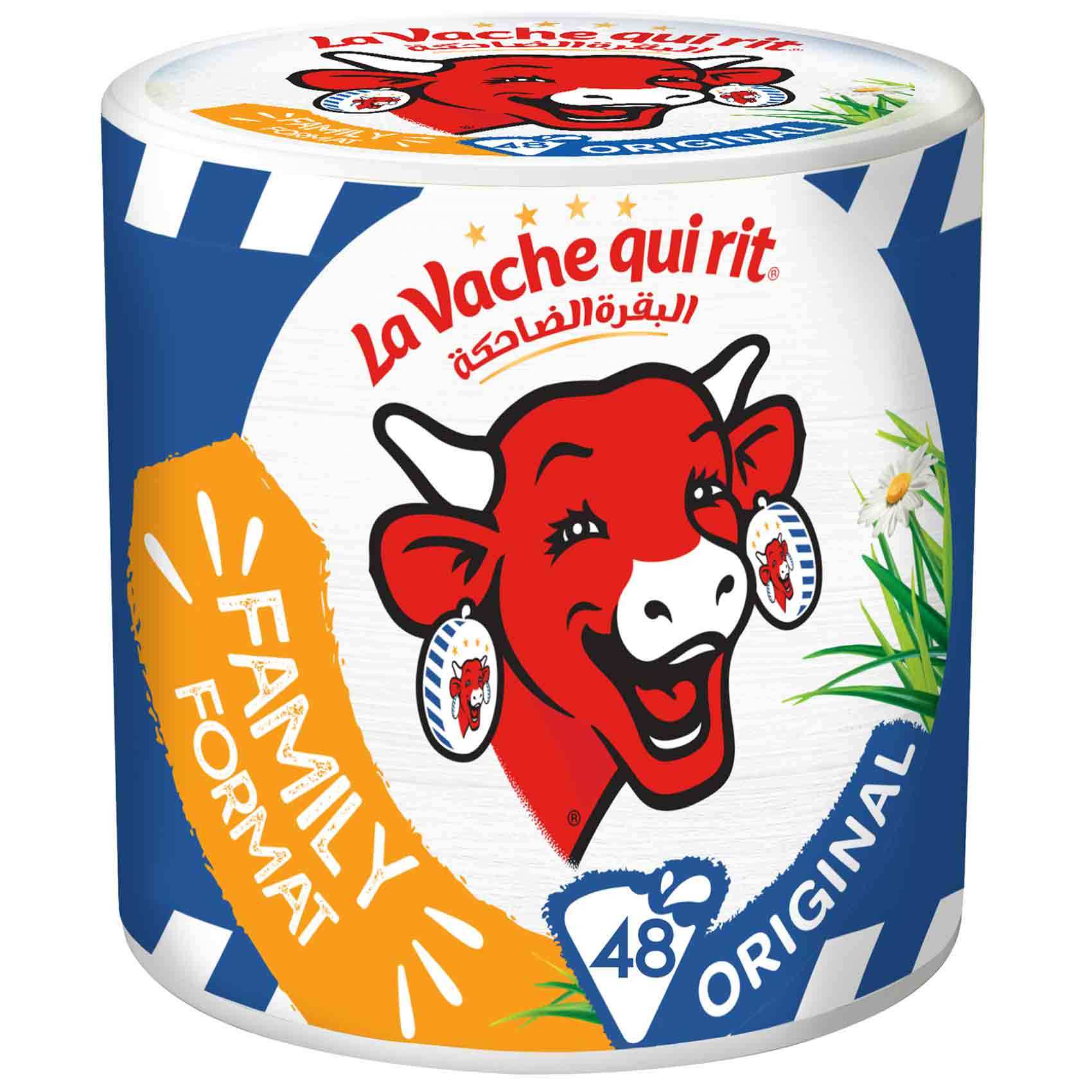 buy la vache qui rit cheese triangle 48 portions 720 gram online shop fresh food on carrefour jordan