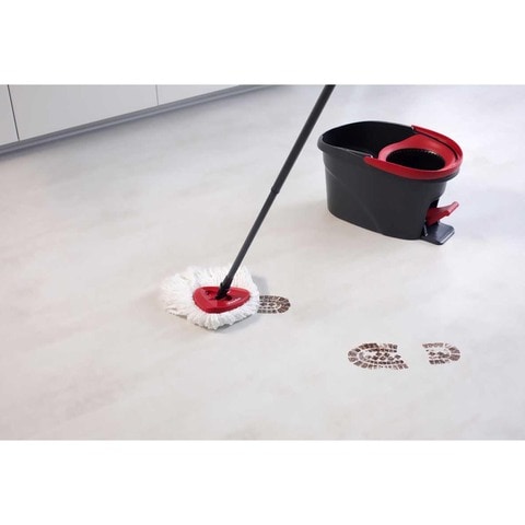 Cleaning Clean Vileda - Turbo Buy And Bucket Shop & on UAE Easy Set Carrefour Online Household Grey Wring And Mop