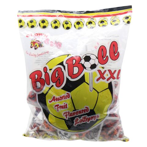 Clown Candy Kenya Big Boll XXL Fruit Lollipops 50 Pieces