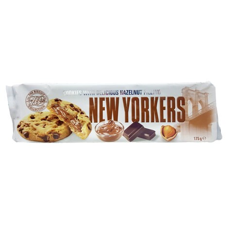 Merba New Yorkers Cookies With Hazelnut Filling 150g