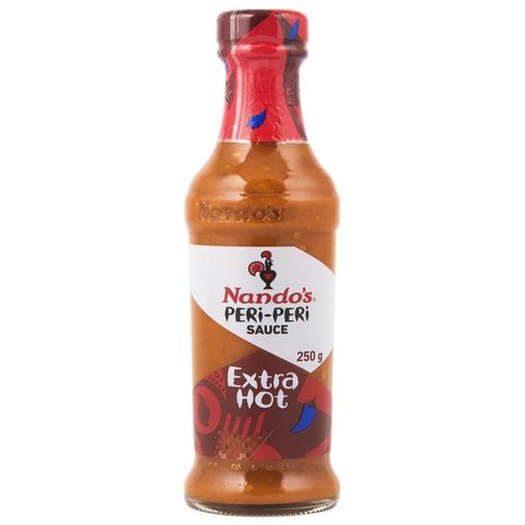 Nando&#39;s Extra Hot Peri Peri Sauce 250g