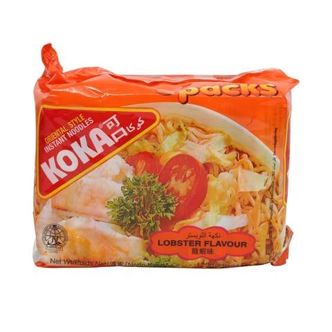 Koka Noodles Lobster 85g&times;5
