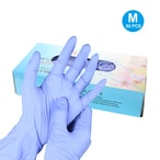 Buy Generic-50 PCS Disposable Gloves Protective Gloves Nitrile Non-slip Hand Protection Elastic Force Beauty Housework Laboratory Home Available in UAE