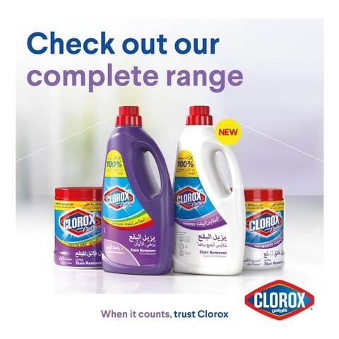 Clorox Clothes Stain Remover Colour Booster White 1.8L