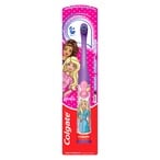 Buy Colgate Kids Assorted Barbie/Batman Extra Soft Battery Powered Toothbrush 1 Pcs  in UAE