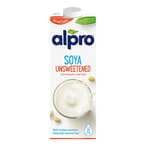 Buy Alpro Unsweetened Soya Milk 1L in Saudi Arabia