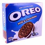 Buy Oreo Milk And Chocolate Cookies 38g Pack of 16 in UAE