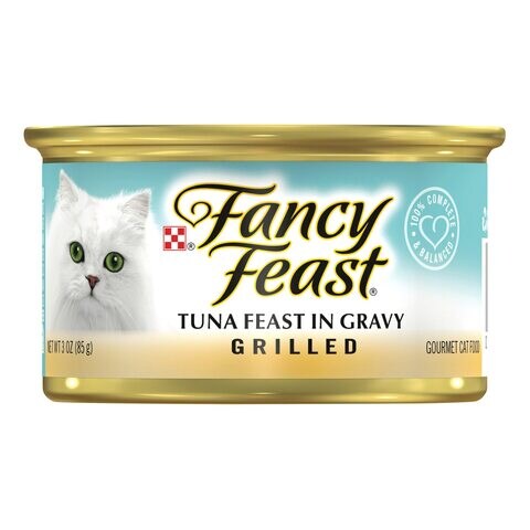 فانسي فيست بورينا طعام القطط الرطب بالتونة المشوية 85 غرام