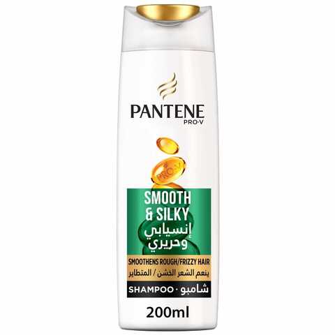 Pantene Pro-V Smooth And Silky Shampoo White 200ml